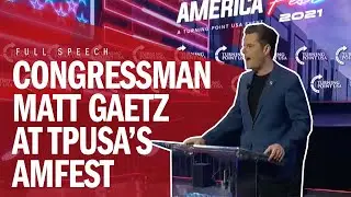 Less Fortitude, More Attitude: Matt Gaetz at TPUSA's AmericaFest 2021 (FULL SPEECH)