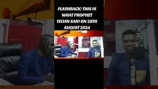 IT'S BEEN ONE YEAR ON ACCRA FM AND KWEKU SAMPAH TV WITH MIND-BLOWING PROPHECIES...PRO. TELVIN SOWAH 