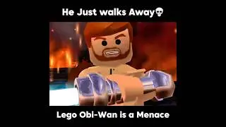 Lego Obi-Wan is A Menace💀 | #shorts #trending #edit #starwars #lego #obiwankenobi