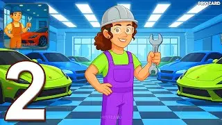 Autoland - Gameplay Walkthrough Part 2 - Junkyard Car Auto Repair (iOS, Android)