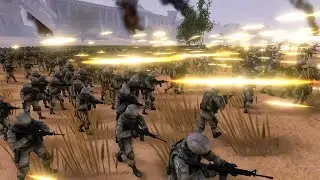 9.000 Modern Soldiers vs 12.000 Zombie Cops- Ultimate Epic Battle Simulator 2- UEBS 2