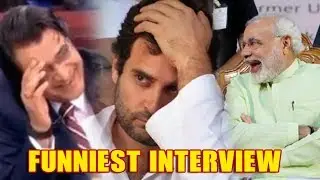 Rahul Gandhi's Most FUNNIEST Interview With Arnab Goswami