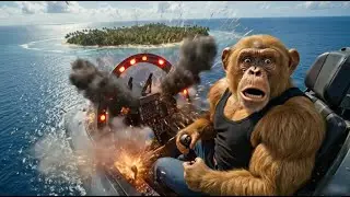Lost Monkey in a Haunted Jungle 😱🌴 #short #survivalstory#monkeystory#horrorstory Part 2 coming&hellip;