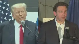 Trump, DeSantis trade insults on the campaign trail