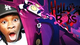 FINALLY REACTING TO HELLUVA BOSS PILOT + EPISODE 1