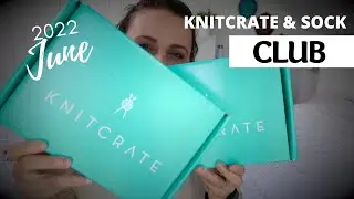 YARN BOX - JUNE 2022 // Knitcrate Clubs - fingering and sport weight yarn