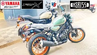 Yamaha XSR V/S FZ-X Ab Dekh lo Dono me Kya Similarity Hai Sare Doubt Dur Kar Lo #xsr155 #fzx150