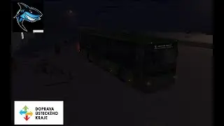 Omsi 2 Ústí nad Labem Linka 3 Kostov konečná a Václavské nám a zpět