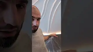 Барельеф имитация ткани  