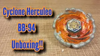 Cyclone Herculeo BB-94 Unboxing!! - Hasbro Beyblade Metal Masters!!