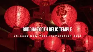 Buddha Tooth Relic Temple | Chinese New Year 2026 Illumination
