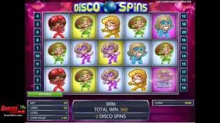 Amazing &pound;540 Win -  Free Games -  Disco Spins Online Slot Review