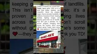 Trader Joe&rsquo;s Feeds Millions, Not Landfills