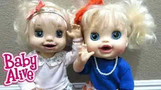 BABY ALIVE Ruby Snow & Audrey Get Into A Fight!