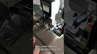 WPM 6800x High speed Semi automatic Multi core Sheathed Wire Stripping Terminal Crimping Machine