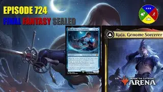 MTG Arena Run: Final Fantasy Sealed... Filling Missing Creature Slots with Removal