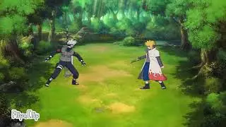 Minato vs Kakashi sprite sheet (flipaclip animation)