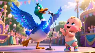 Boom Boom Duck Parade 🦆🥁 | Fun Action Song for Kids | Animal Dance Song for Children