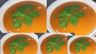 حساء الجمبري (كروفات) بالقشور فقط والله قمة فالبنة ❤❤😍😍