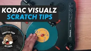 Kodac Visualz Scratch Tips - Numark pt-01 Scratch Tips and Tricks