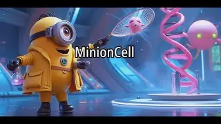 Microscopic Mission! 🧬 Minions & Robots Explore the Living Cell | Fun Biology Adventure for Kids