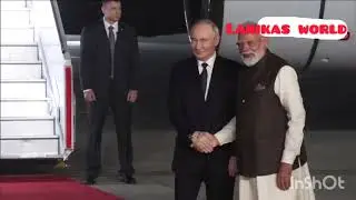 Vladimir Putin reception in India with traditional dance 💖💓❣️