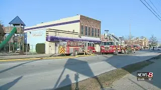 Fire damages Good News Ministries