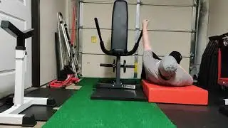 TITAN FITNESS DIP MACHINE turned into BACK ROW HACK