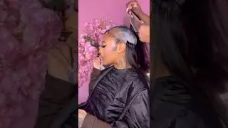 Lace closure, sidepart quick weave #lacefrontwigshumanhair  #lacefrontals #whatlace #wigs #closure