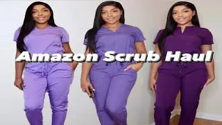 Amazon Scrub Haul | Полный обзор скрабов | ADAR Scrubs