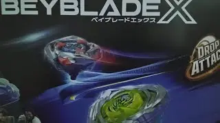 Probando el drop attack de beyblade X | el aldeano rojo 