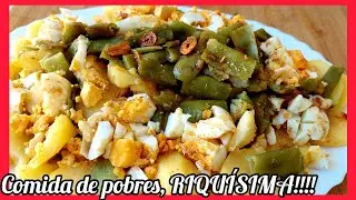 😍PATATAS CON JUDIAS VERDES OLLA GM H DELUXE FRY #OLLAGM #cecotec #recetasfaciles