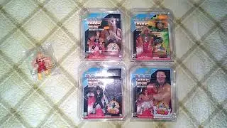 WWF ACTION FIGURE SERIES 4 & HULK HOGAN MAILAWAY (1991) BY HASBRO