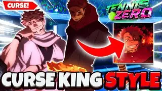New Curse King Style Is Insane! Full Showcase Tennis Zero New Update