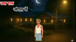 उस रात जंगल मे । Haunted villagel Horrorkahaniyan |scary kahani|Horror story | Hindi kahani| cartoon