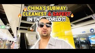 China Subway Experience 🚇 | Clean, Safe & Modern 😮