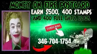 🥊MONEY ON FIRE POSTCARD 2024, *2024 NEW FAST MAIL ORDER FLYER SYSTEM REVIEW^, THE CRAZY CASH FLYERS🥊
