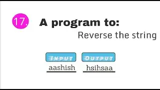 Reverse string in C programming #17