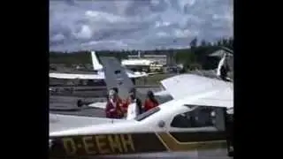 1986 Mit der PA 28 D-ELDB nach Skandinavien