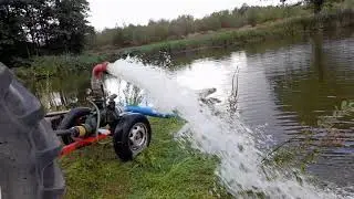 Uruchomienie-test pompa  do wody Caprari mec 80.