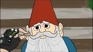 Half Life: Alyx but the Gnome is Too Aware Gnome Cigarette Puff Animated