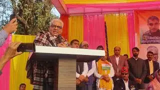 Bhupendra Yadav's address at the martyr's statue unveiling ceremony, gave this indication regarding water.