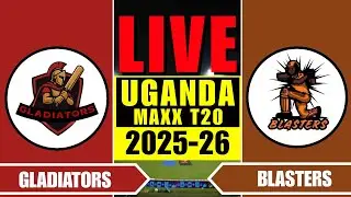 GLADIATORS vs BLASTERS LIVE | GLA vs BLA - CRICKEX INFO