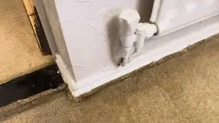 Removing unsightly ripples from a carpet. (LOW MOISTURE CLEANING)