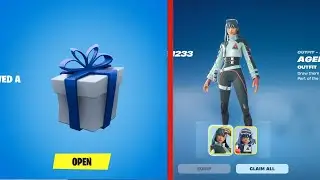 I GOT GIFTED THE AGENT WEAVER SKIN  😍