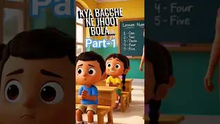 Homework Wala Sach 😢 | School Story for Kids. #HomeworkStory#SchoolMoralStory#KidsShorts#MoralStory