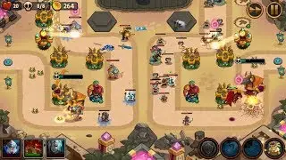 Realm Defense - World 3 Level 70 - Wrath of the Pharaoh - Campaign 3 Stars