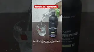 L- CARNITINE Supplement from NUTRABAY | Best Fat loss Drink 🍷🍷