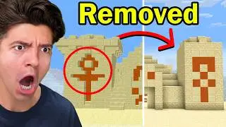 I Found Every Removed Minecraft Structure…