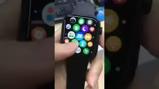 Qianrun w36 1.75inch wireless charger smartwatch